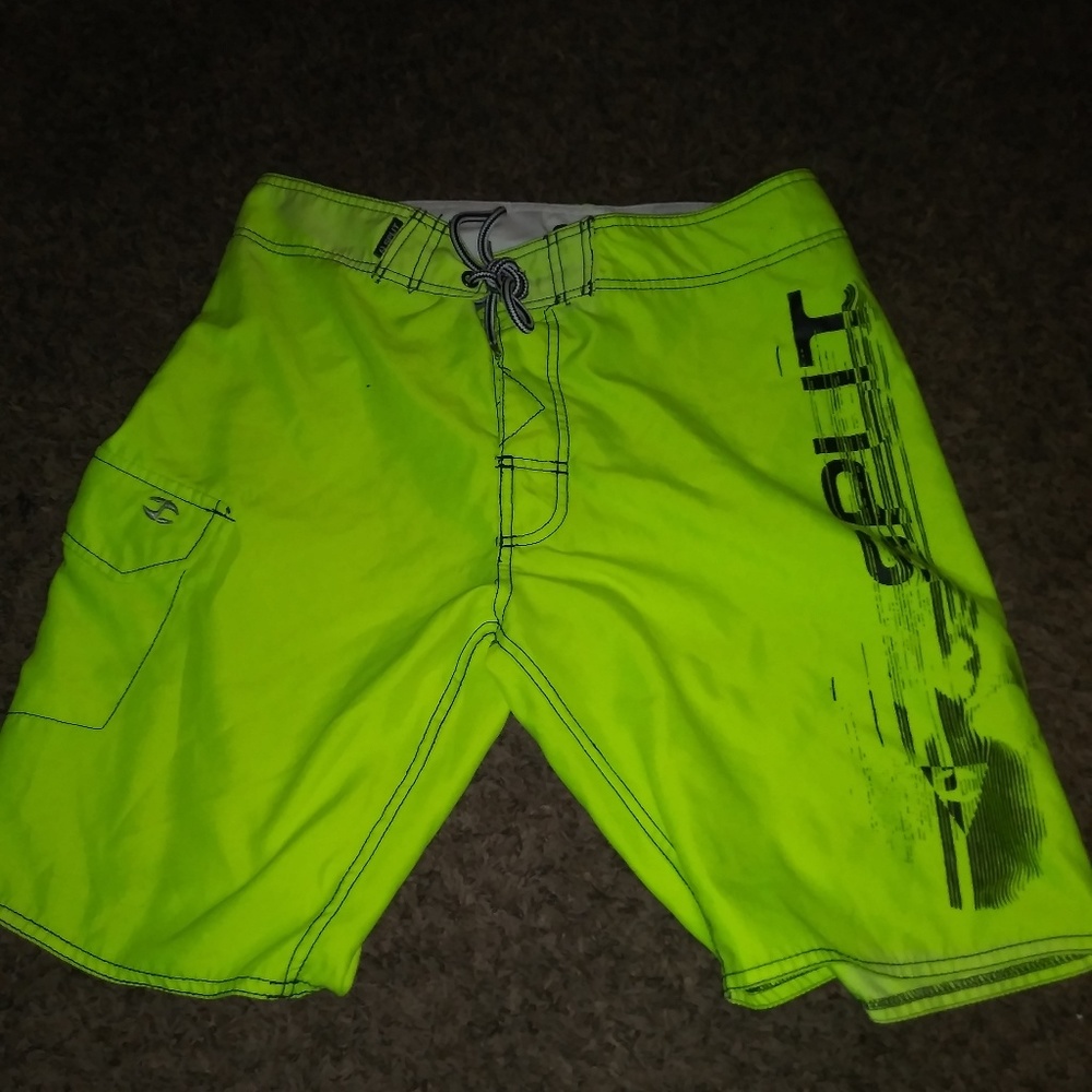 Split board shorts